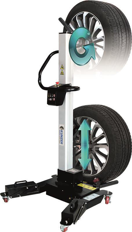 Lève-roue Men@work sem rmh65 carat. aide au montage des pneus carat