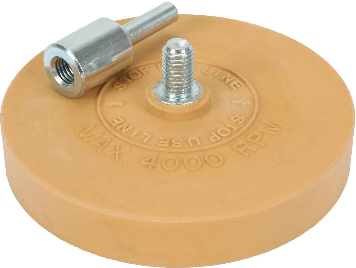 Gomme à papier Condor 8235 disque à gomme 90 mm incl. adaptateur
