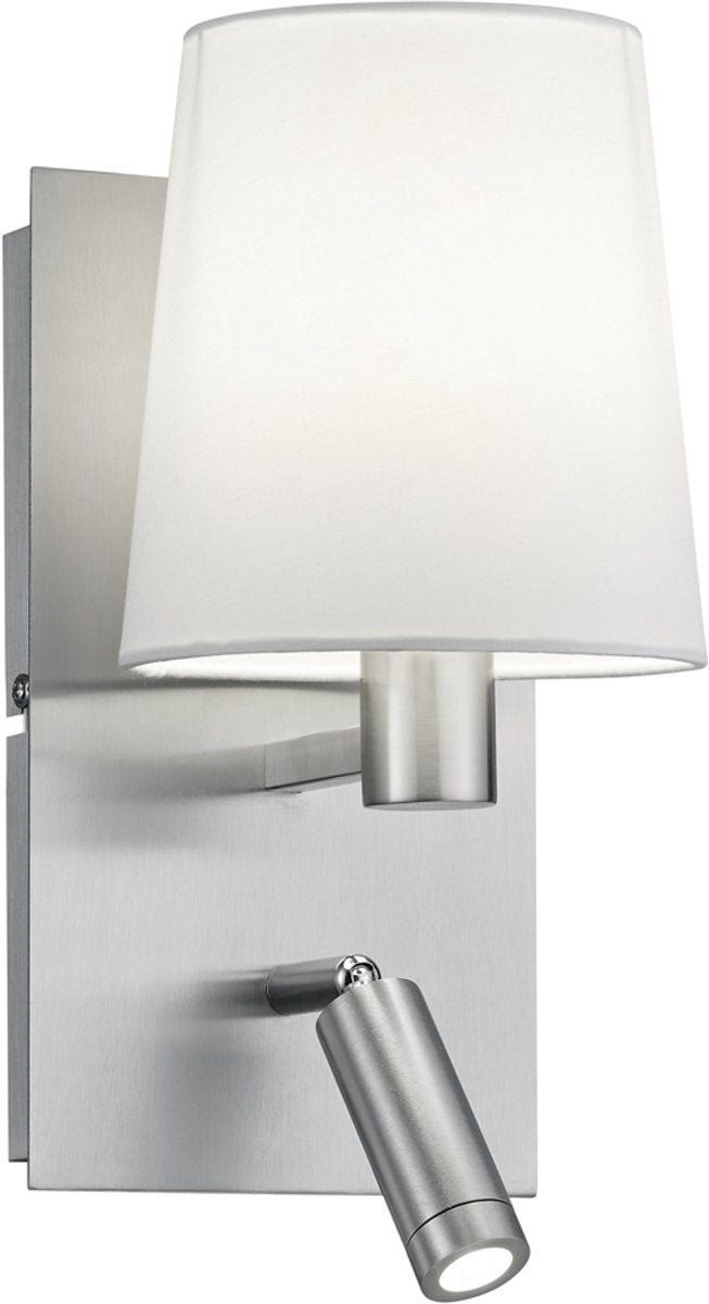 Applique Trio merlot avec abat-jour - e14 - 1 lumière - d 175 mm - acier