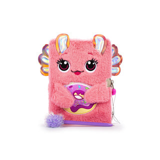 Axelot journal moelleux poupée de rêve avec pompons