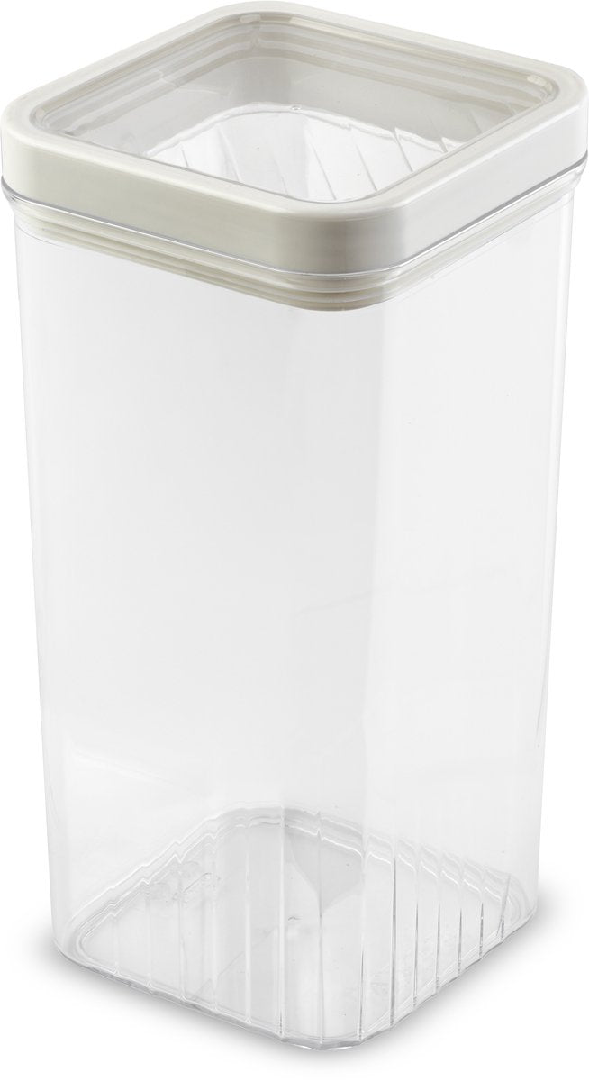 Bidon de rangement Curver Kara - 1,8l - 10,7x10,7x22,2cm - blanc