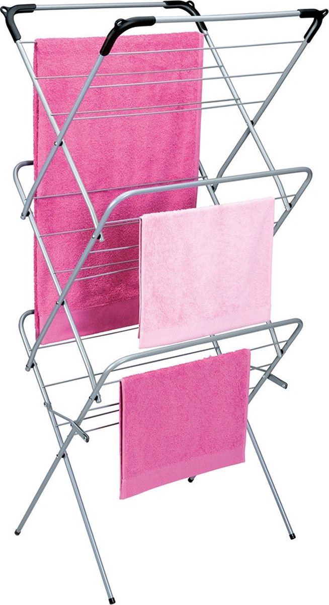 Tomado-metaltex Tomado metaltex concerto étendoir 14 mètres argent avec crochets pour cintres