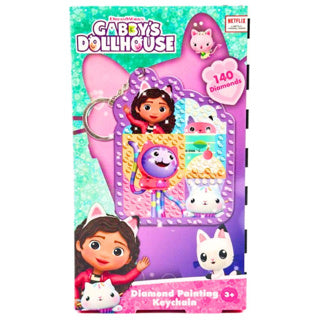 Porte-clés de peinture au diamant de Gabby | 12 pièces