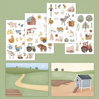 Autocollants pour fenêtre de petite ferme Little Dutch autocollants pour fenêtre de petite ferme