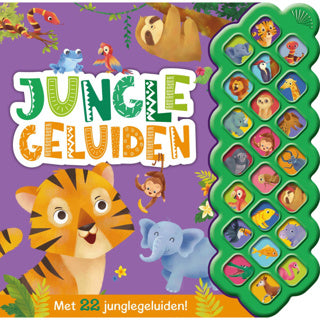 Livre de sons des éditeurs Rebo : sons de la jungle 0+