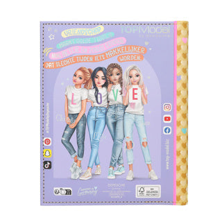 Livre des meilleurs amis du top model