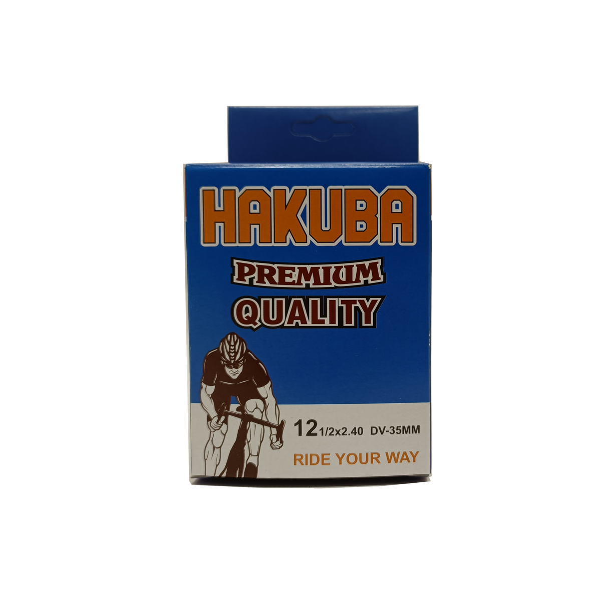 Hakuba Inner Tube 12x1 2x2 1 4 Etro 47 62-203, valve: Dunlop Blitz Holland Valiel 35 mm