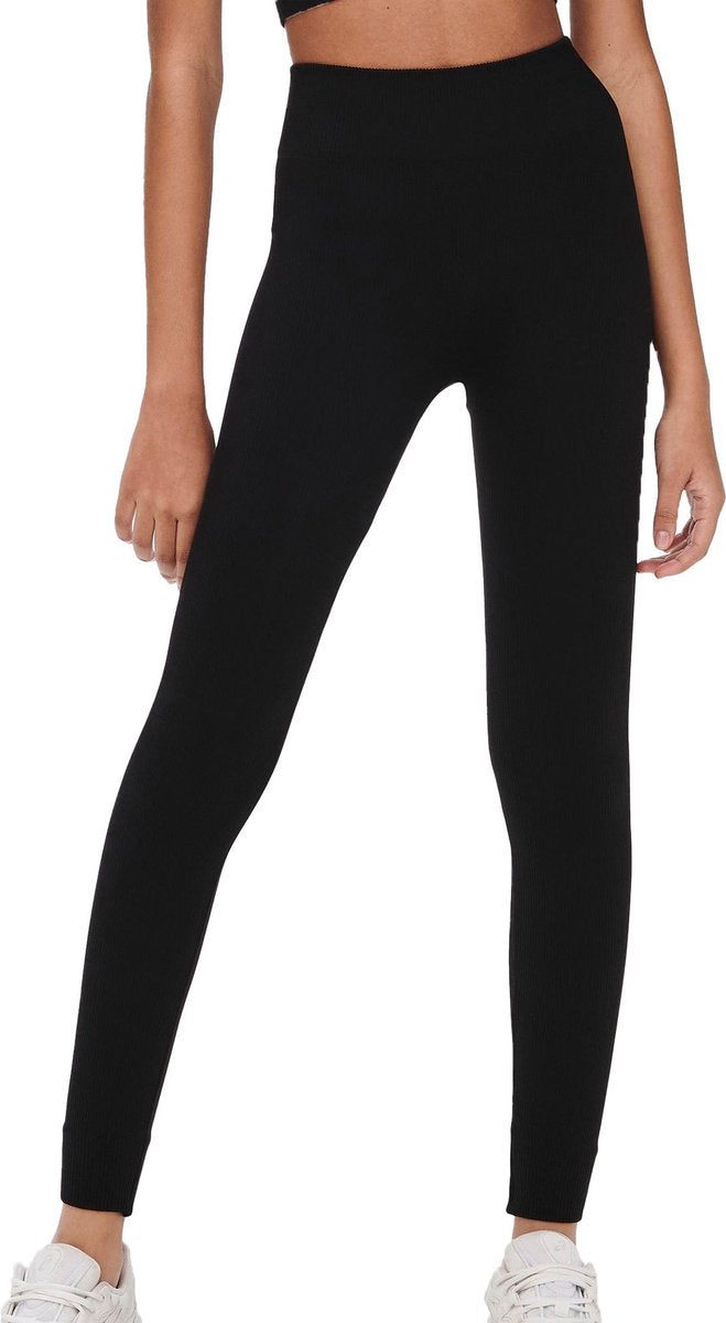 Only Play Jaia Life Leggings de sport taille haute sans couture pour femme - Taille M L