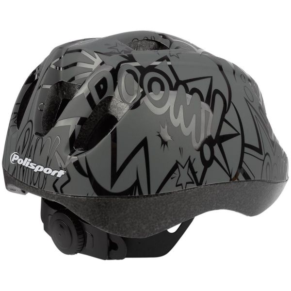 Casque pour enfants BD ballons gris taille xs