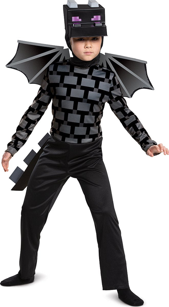 Déguisement Minecraft (Mojang), costume de dragon ender classique, taille S (4-6 ans)