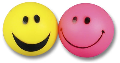 Boule souriante en vinyle pour animaux de compagnie heureux