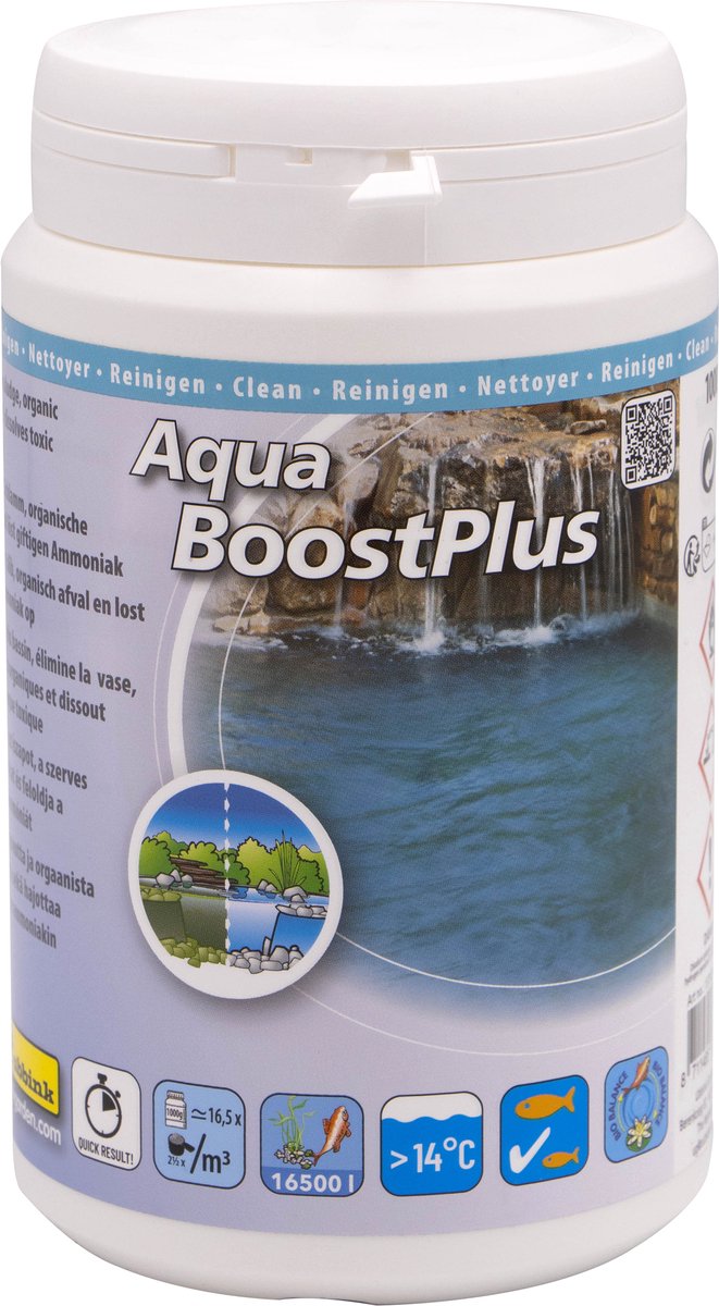 Ubbink Vijverwater Cleaner Aqua Boost plus 1000 g pour 16500 L