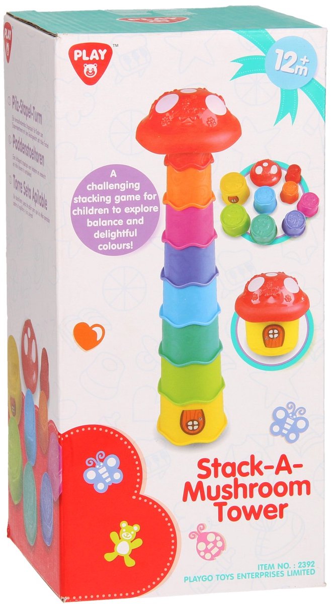 Champignon tour empilable Playgo