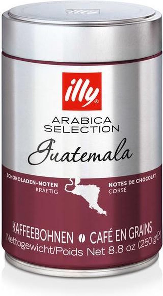 Grains de café Illy monoarabica Guatemala - 6 x 250 grammes
