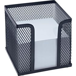 Bloc cube wedo 65701 noir 100 x 100 x 100 mm