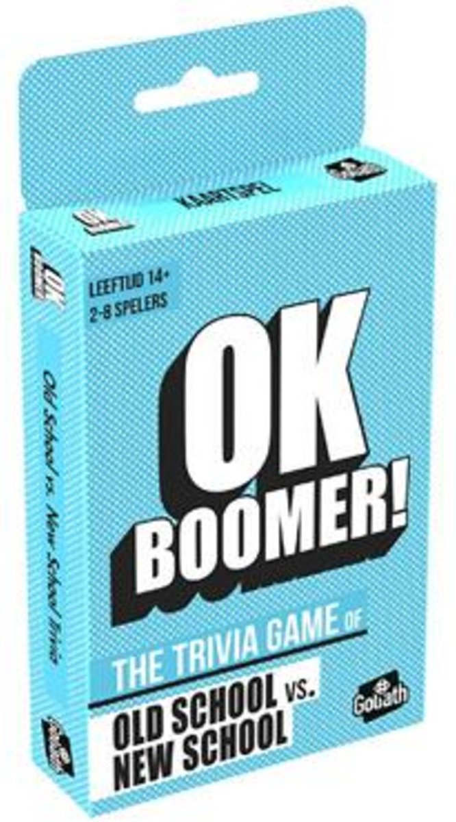 Goliath Ok Boomer! Jeu de cartes