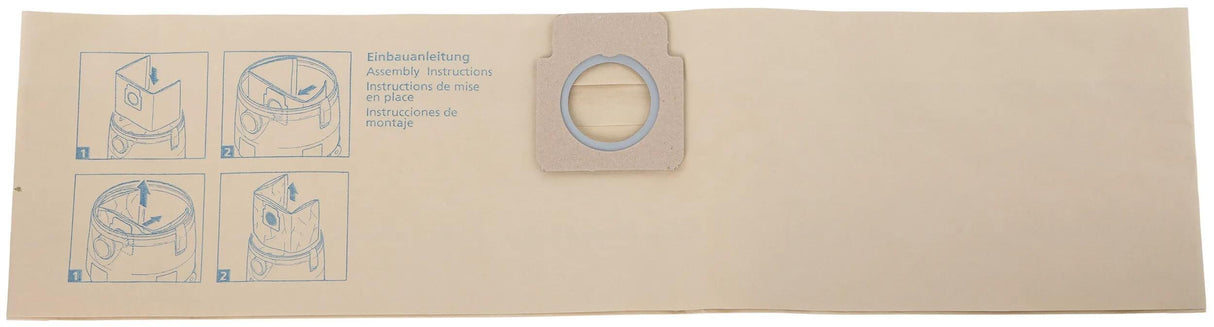 Nilfisk blue line sacs d'aspirateur sac filtrant pack.a 5 pcs.