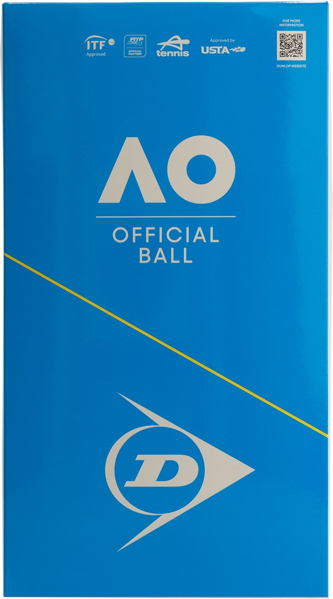 Dunlop - Open d'Australie - balles de tennis - casquette 2x4