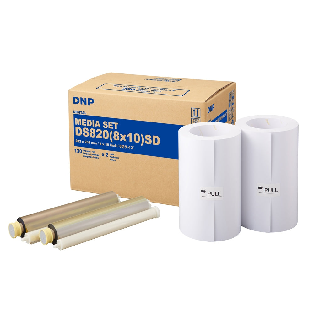 Papier DNP dm812820 2 rouleaux – 110 pcs. 20x30 pour DS820