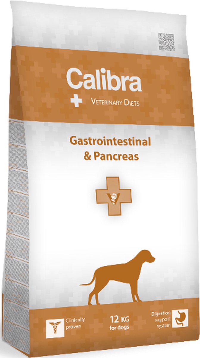 Calibra chien régimes vétérinaires gastro-intestinal et pancréas 12 kg