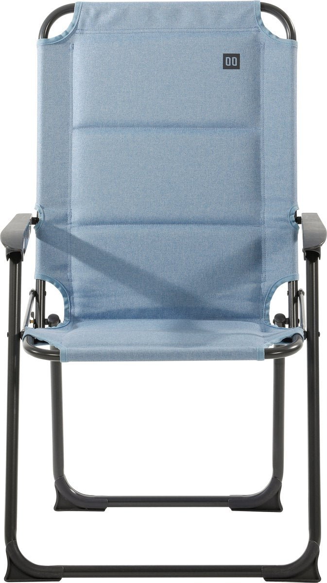 Chaise de camping compacte Travellife lago - rembourrage confortable - résistante à l'eau et aux UV - robuste et légère