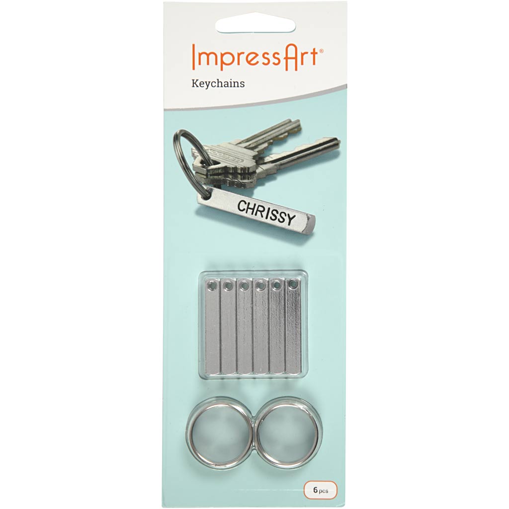 Https : www.ccobby.nl porte-clés-set-size-40x5-mm-6-piece-1-box