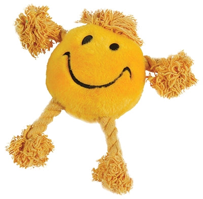 Happy pet visages heureux en peluche smiley jaune