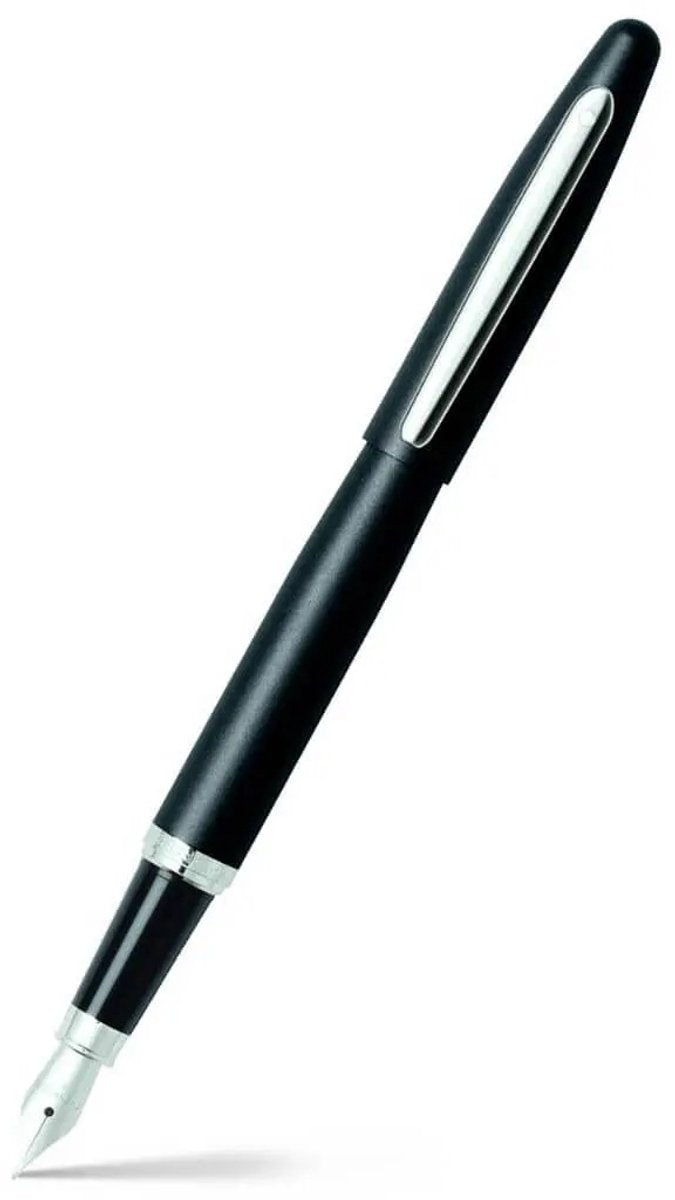 Stylo plume Sheaffer-vfm e9405-f-nickel noir mat-sf-e0940543