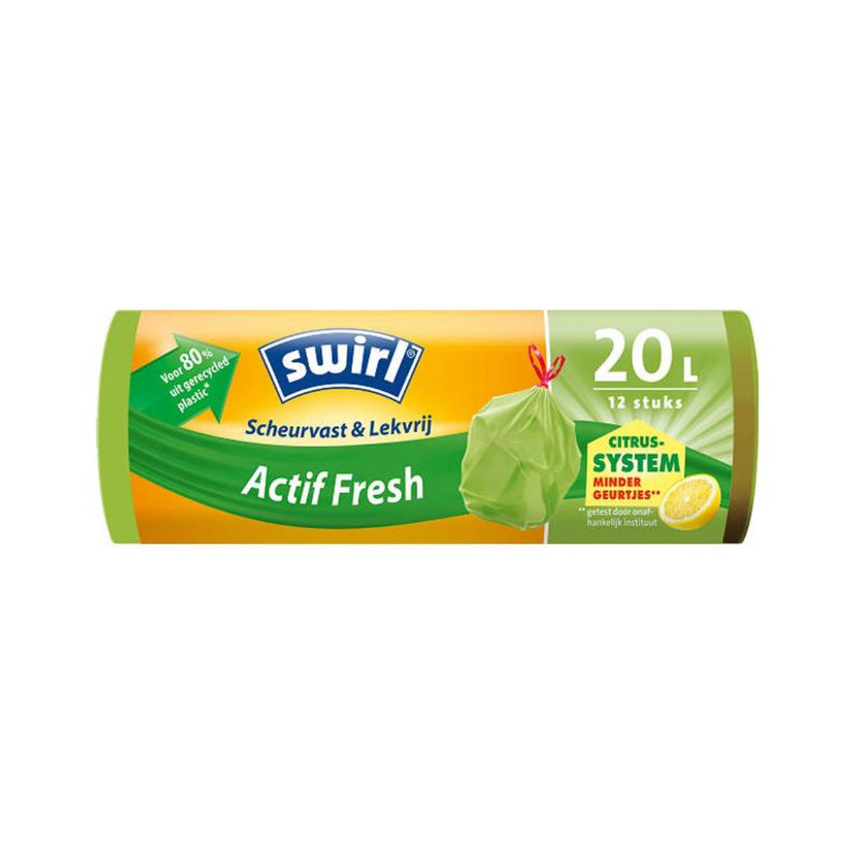 Sac poubelle Swirl actif frais 20l
