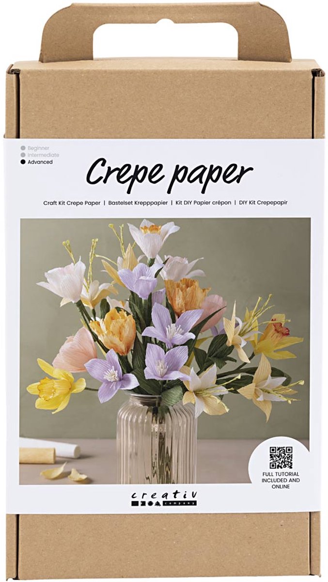 Creativ Company Hobbyset Cread Paper Flower Flowers
