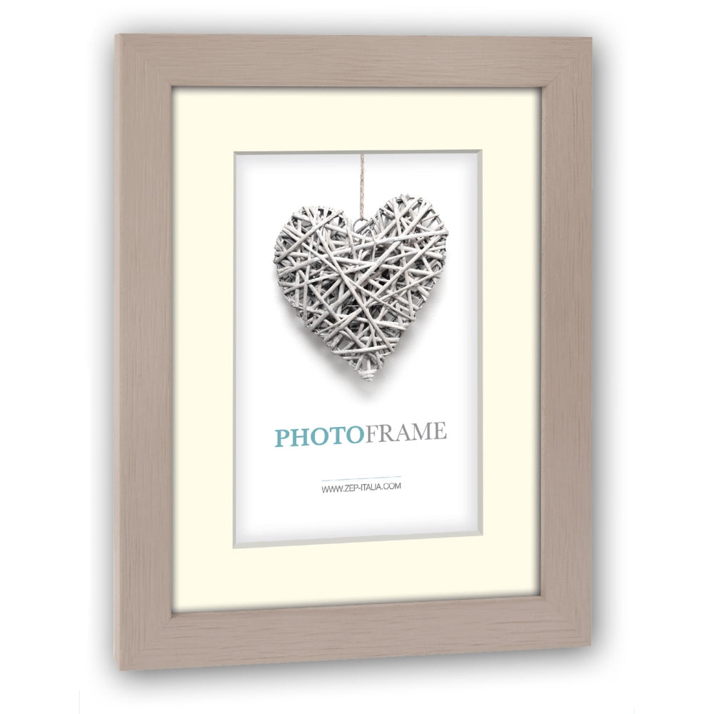 Cadre photo Zep v32342 régent 2 taupe 20x30 30x40 cm