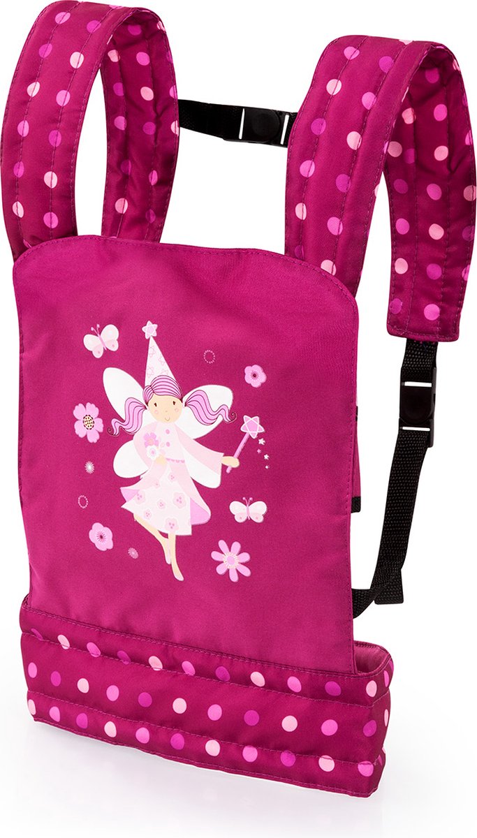 Bayer design - porte-poupée - rose avec fée