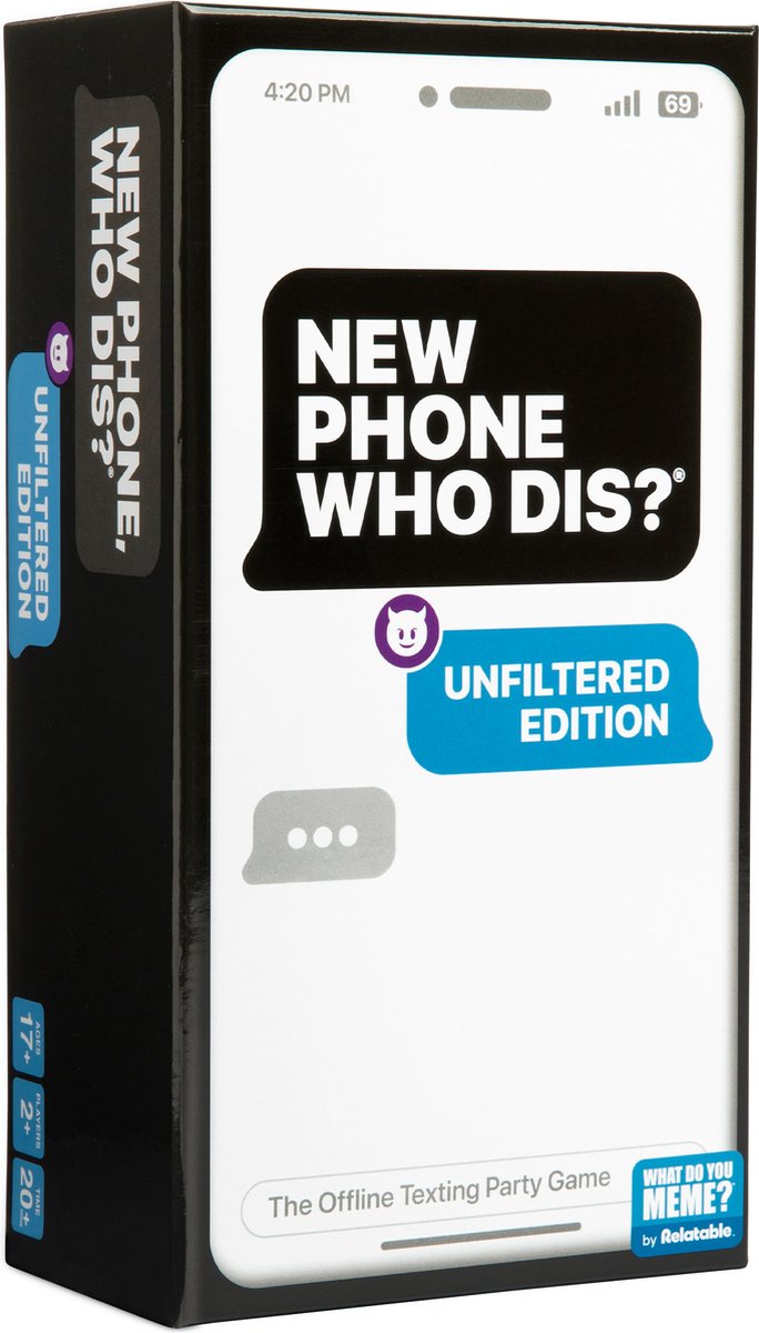 What do you meme new phone who dis - jeu de société hors ligne pour adultes