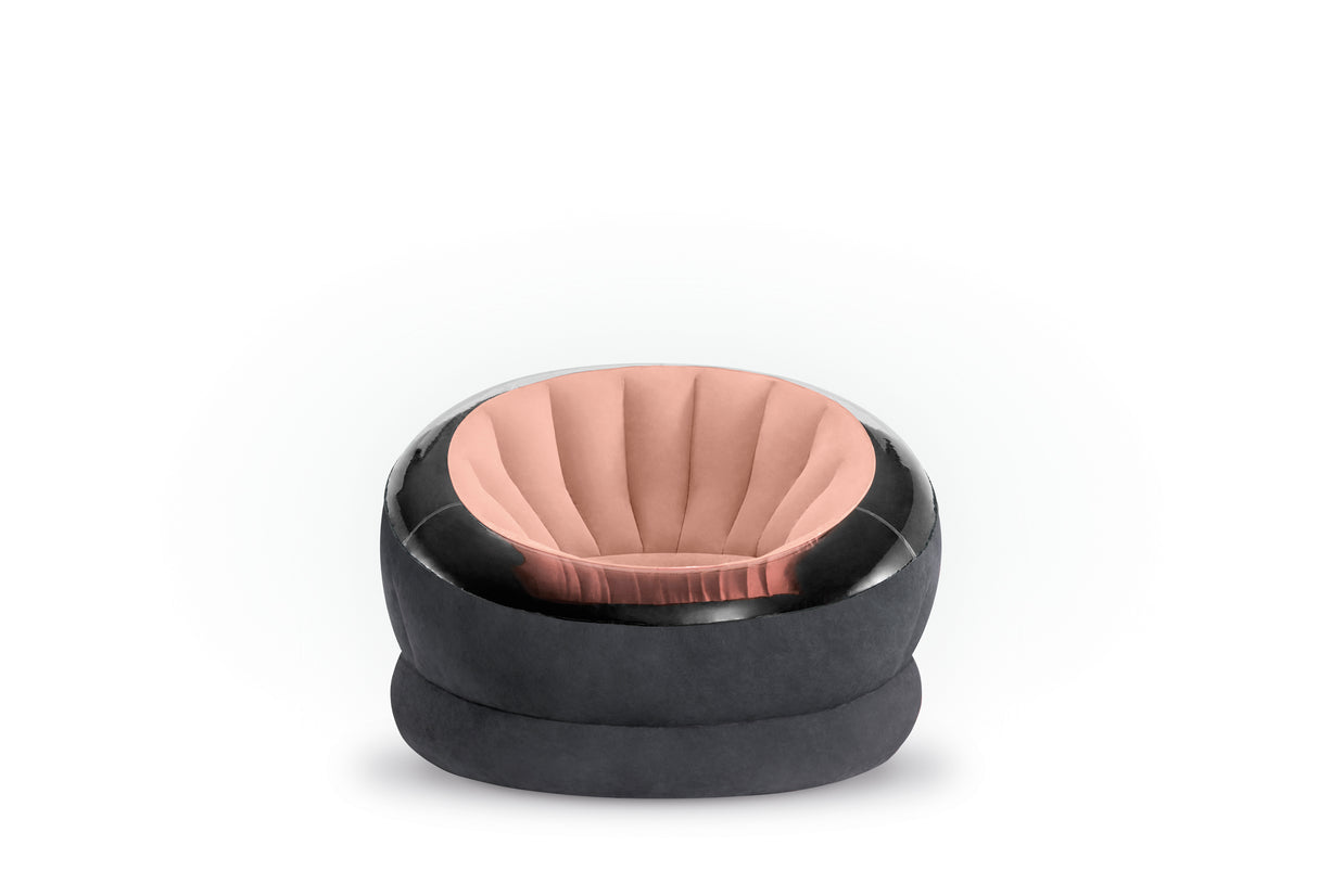 Chaise longue empire Intex | rose