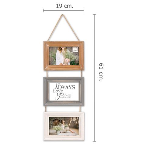 Cadre multi photo Zep mp123 nancy pour 3 photos