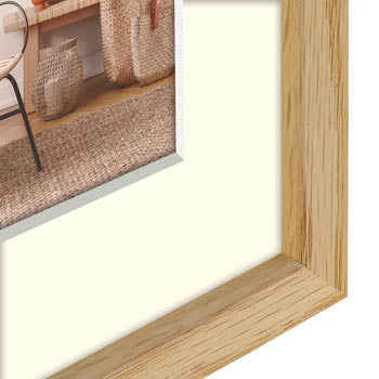 Cadre photo Zep v4530n malmo naturel 20x20 30x30 cm