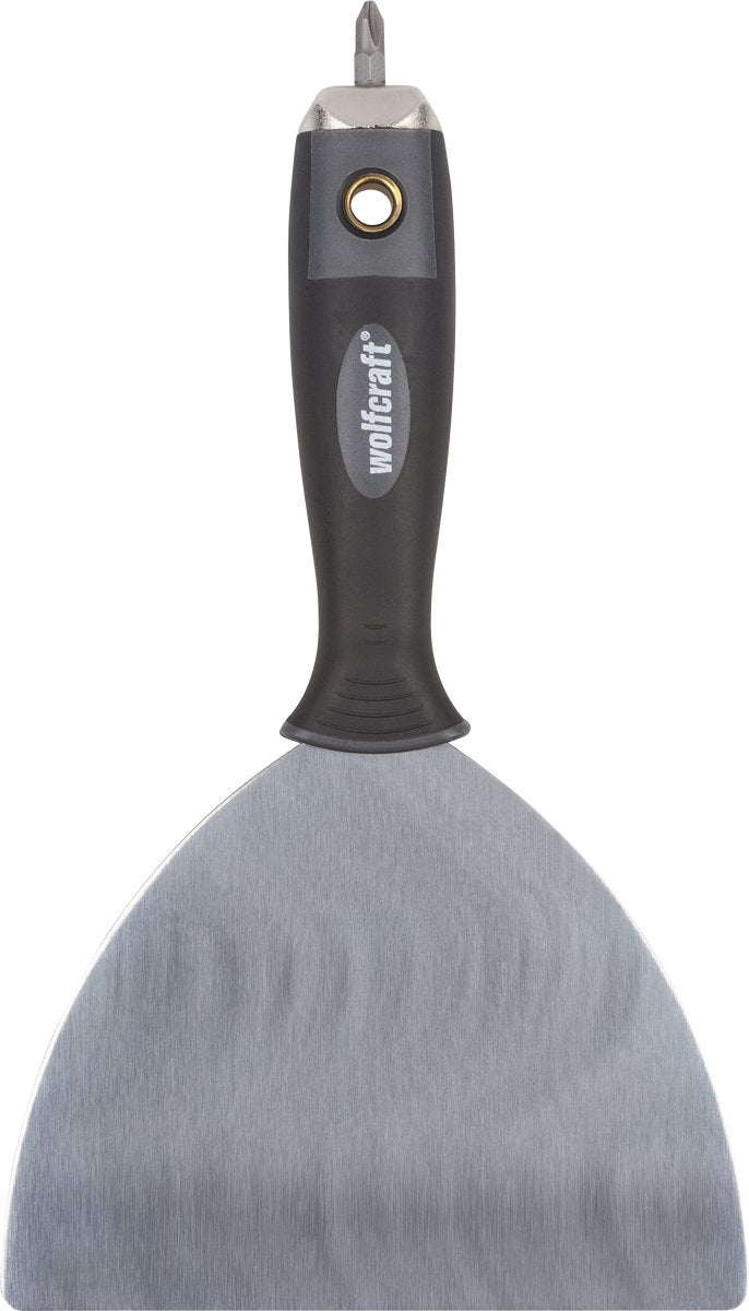 Wolfcraft - couteau à mastic large professionnel en acier inoxydable - 150mm - 4047000