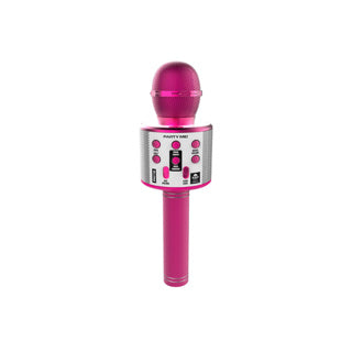 Microphone de fête Bluetooth Idance rose | 2 pièces