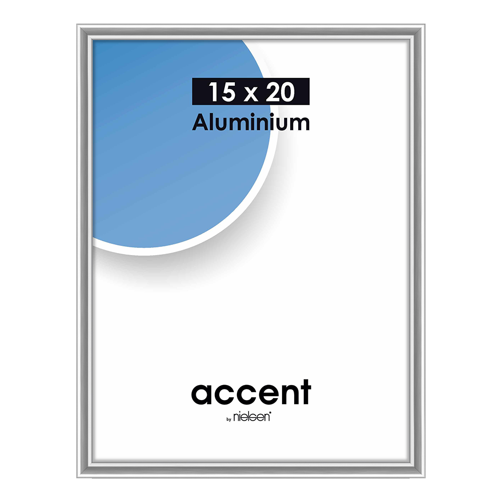 Nielsen design cadre photo nielsen 52423 accent argent brillant 30x40 cm