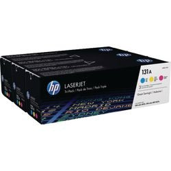 Cartouche de toner hp 131a cyan, magenta, jaune