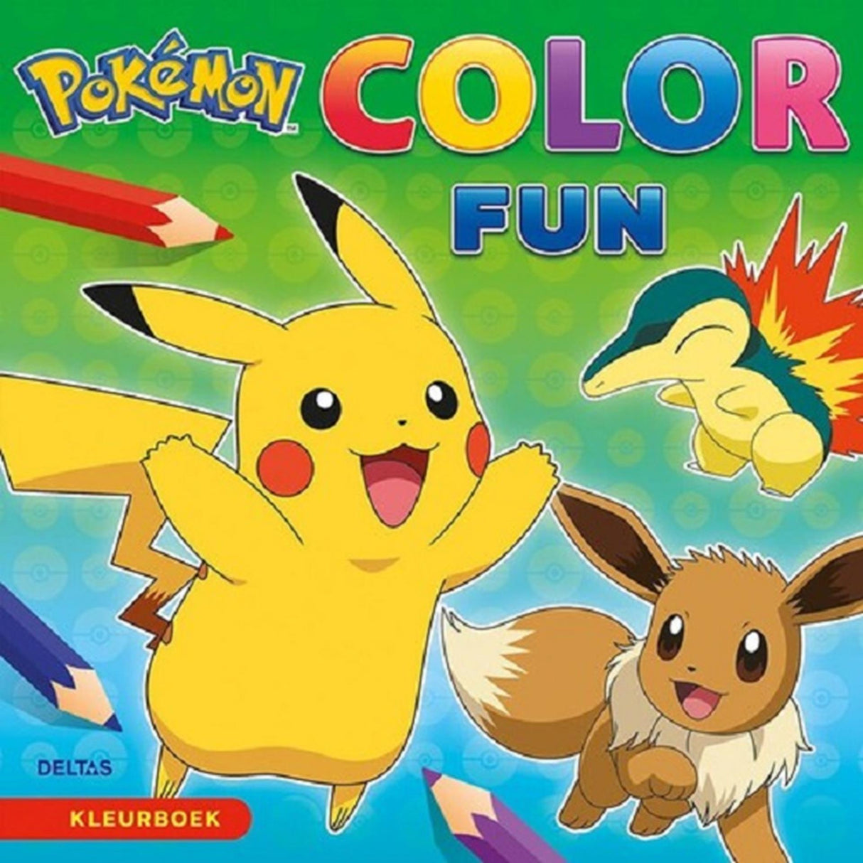 Deltas Pokemon Color Fun Coloring Livre