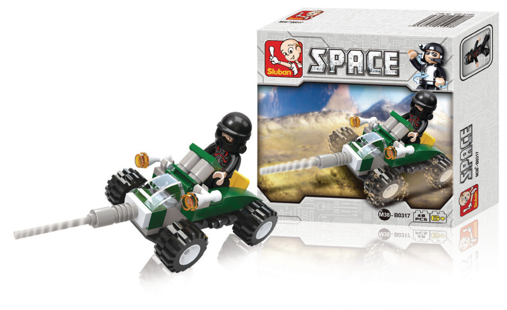 Sluban m38-b0317 quad spatial 48 pièces