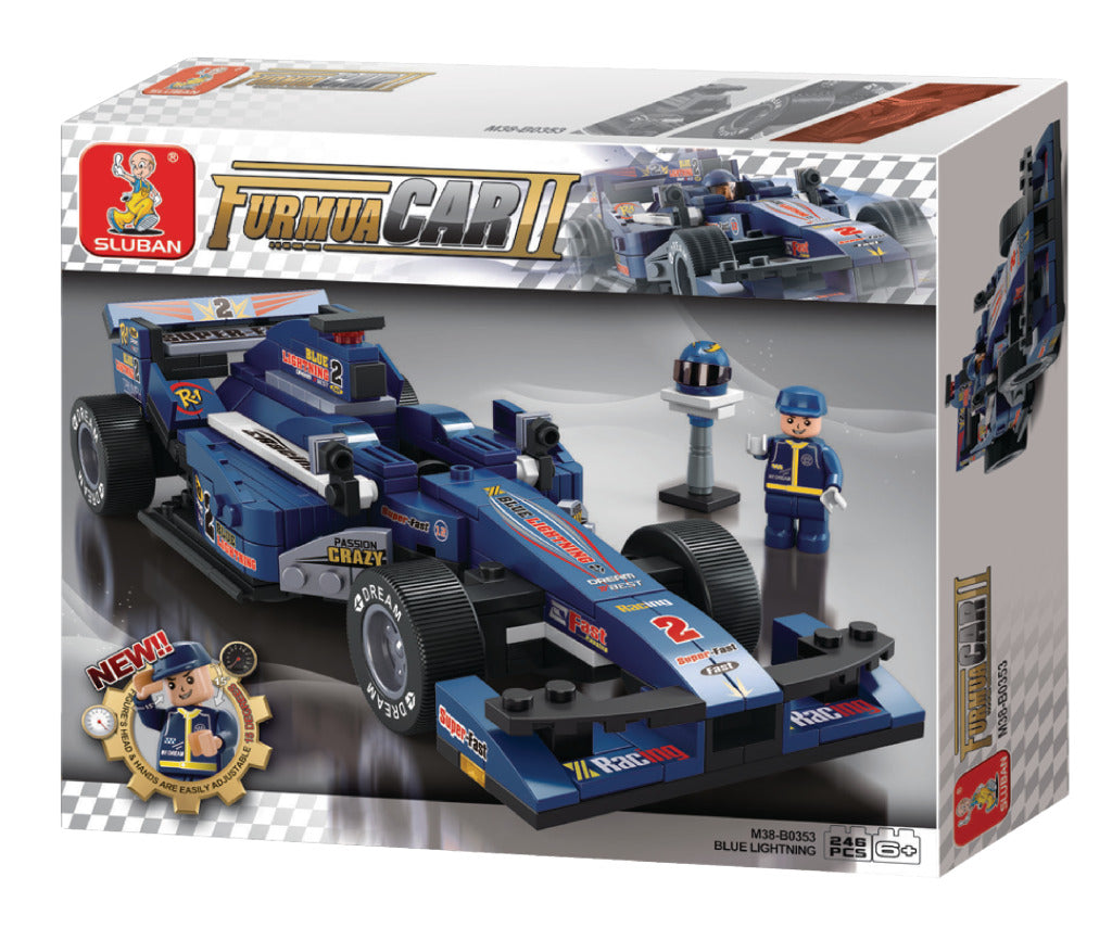 Sluban M38-B0353 Voiture de course 287 pièces