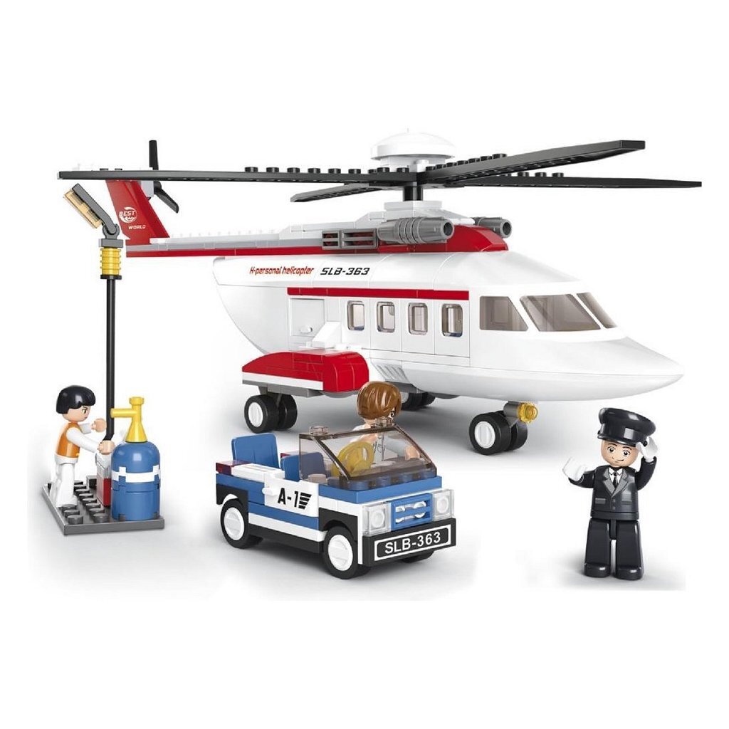 Kit de construction d'hélicoptère Sluban
