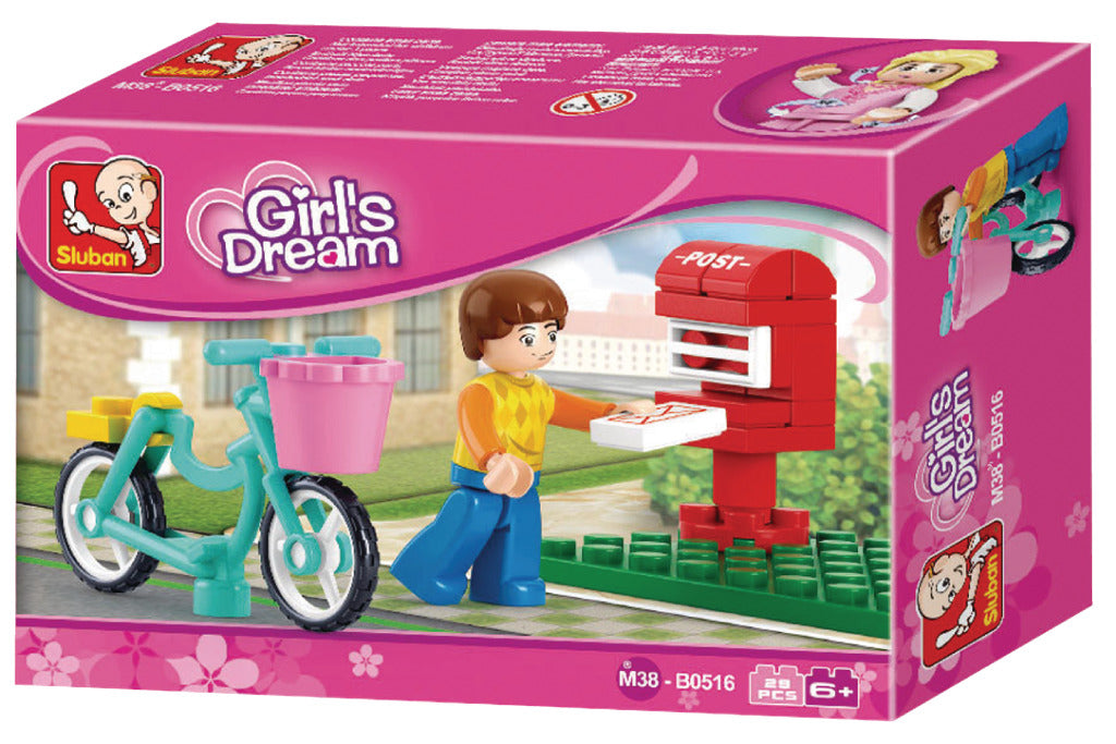 Sluban m38-b0516 boîte aux lettres de rêve pour filles