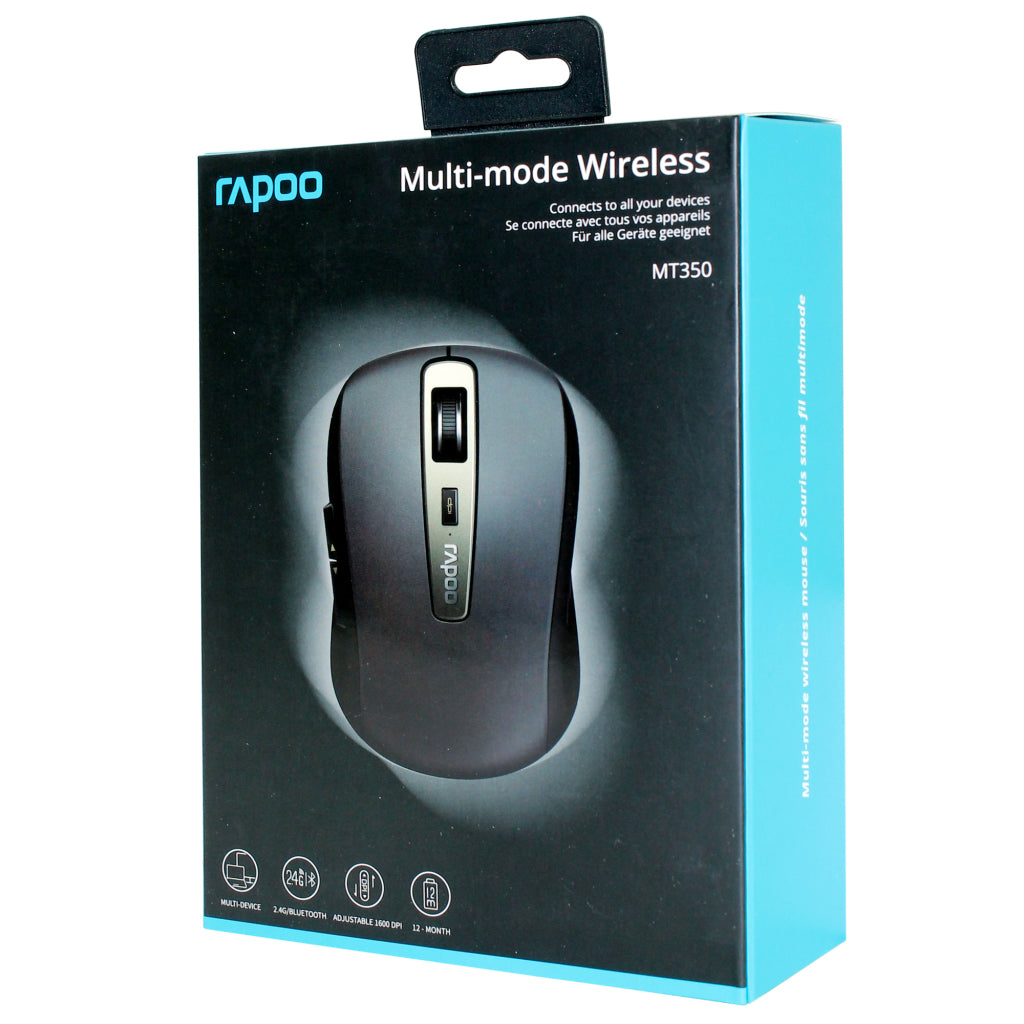 Rapoo Rapoo Souris Mm 2.4ghz Noir Mt350