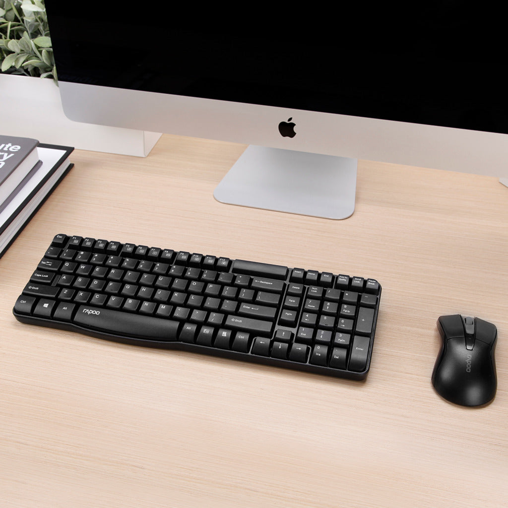 Combo clavier Rapoo noir x1800