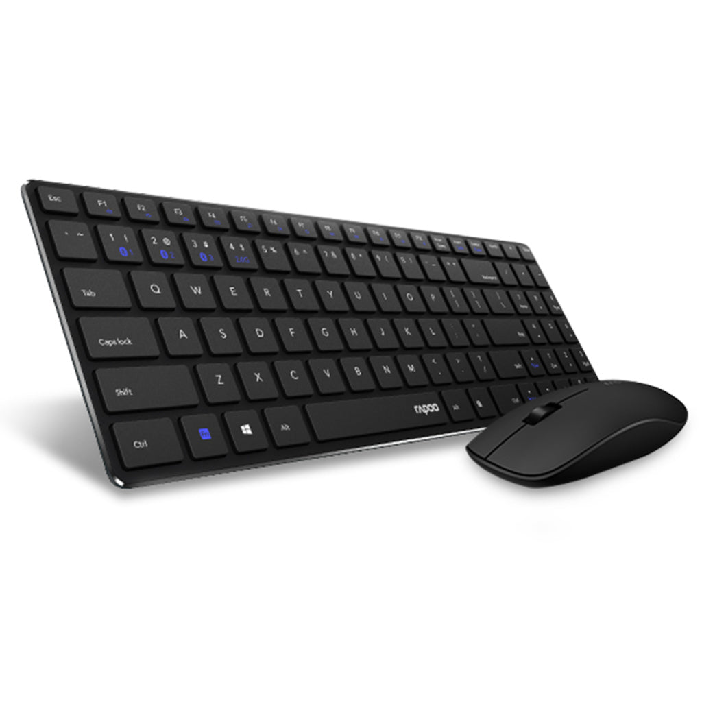 Rapoo Rapoo Clavier Mm Combo Noir 9300m