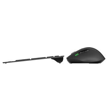 Rapoo 9500m ensemble combiné optique sans fil multimode version ui noir