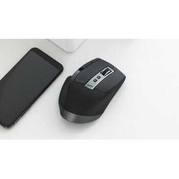 Rapoo 9900m ensemble de bureau multimode ultra-mince sans fil ui noir